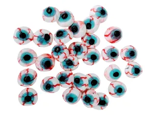 Gummy Eyeballs - 3 LB Resealable Stand Up Candy Bag - Halloween Themed Bloody Eyeball Gummies - Scary Novelty Candy for Trick or Treaters and Party Favor Bags