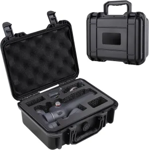 Hard Shell Waterproof Case for DJI Osmo Mobile 7/7P - IP67 Waterproof, Shockproof Protective Storage Bag, Durable Travel Carrying Case Compatible with DJI OM7 Pro Gimbal Stabilizer Accessories