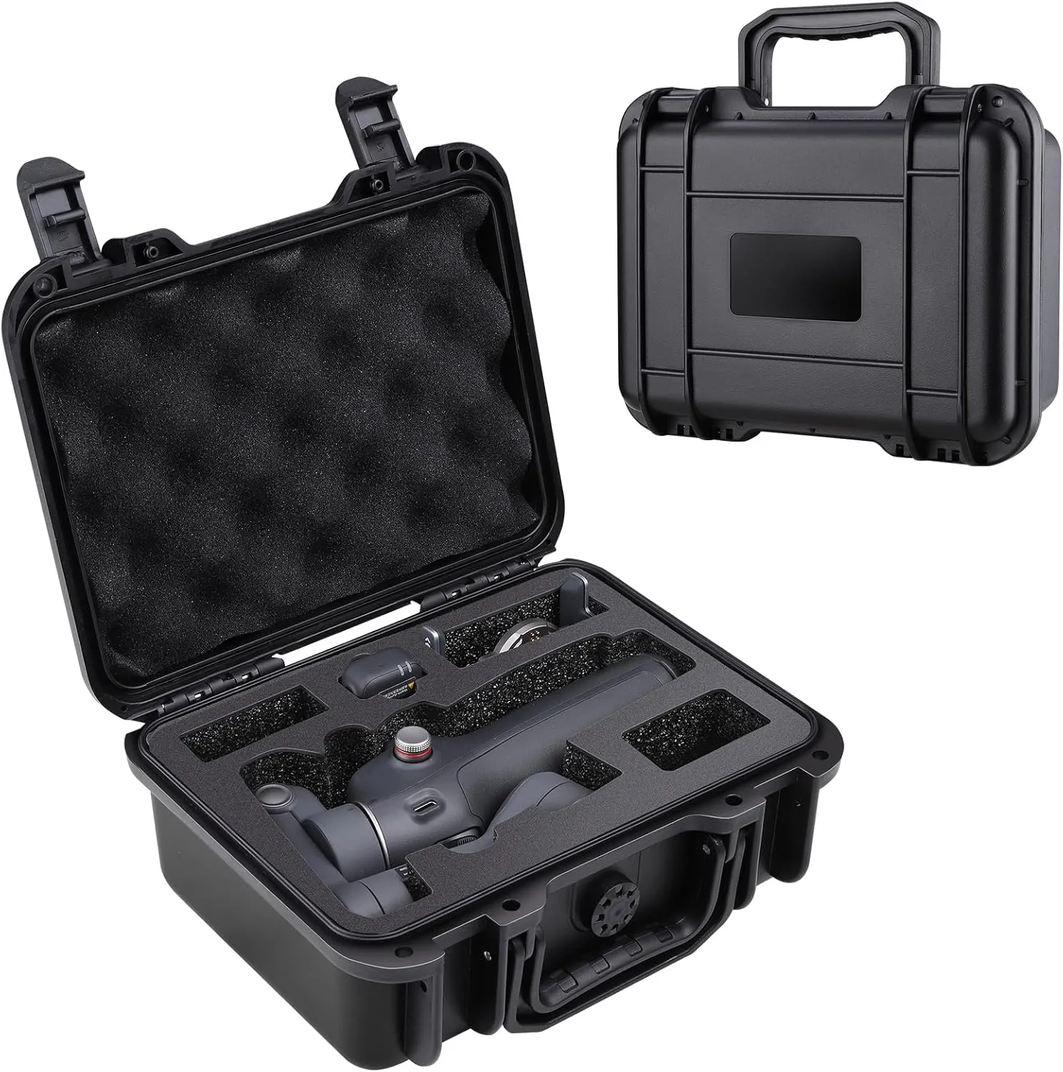 Hard Shell Waterproof Case for DJI Osmo Mobile 7/7P - IP67 Waterproof, Shockproof Protective Storage Bag, Durable Travel Carrying Case Compatible with DJI OM7 Pro Gimbal Stabilizer Accessories