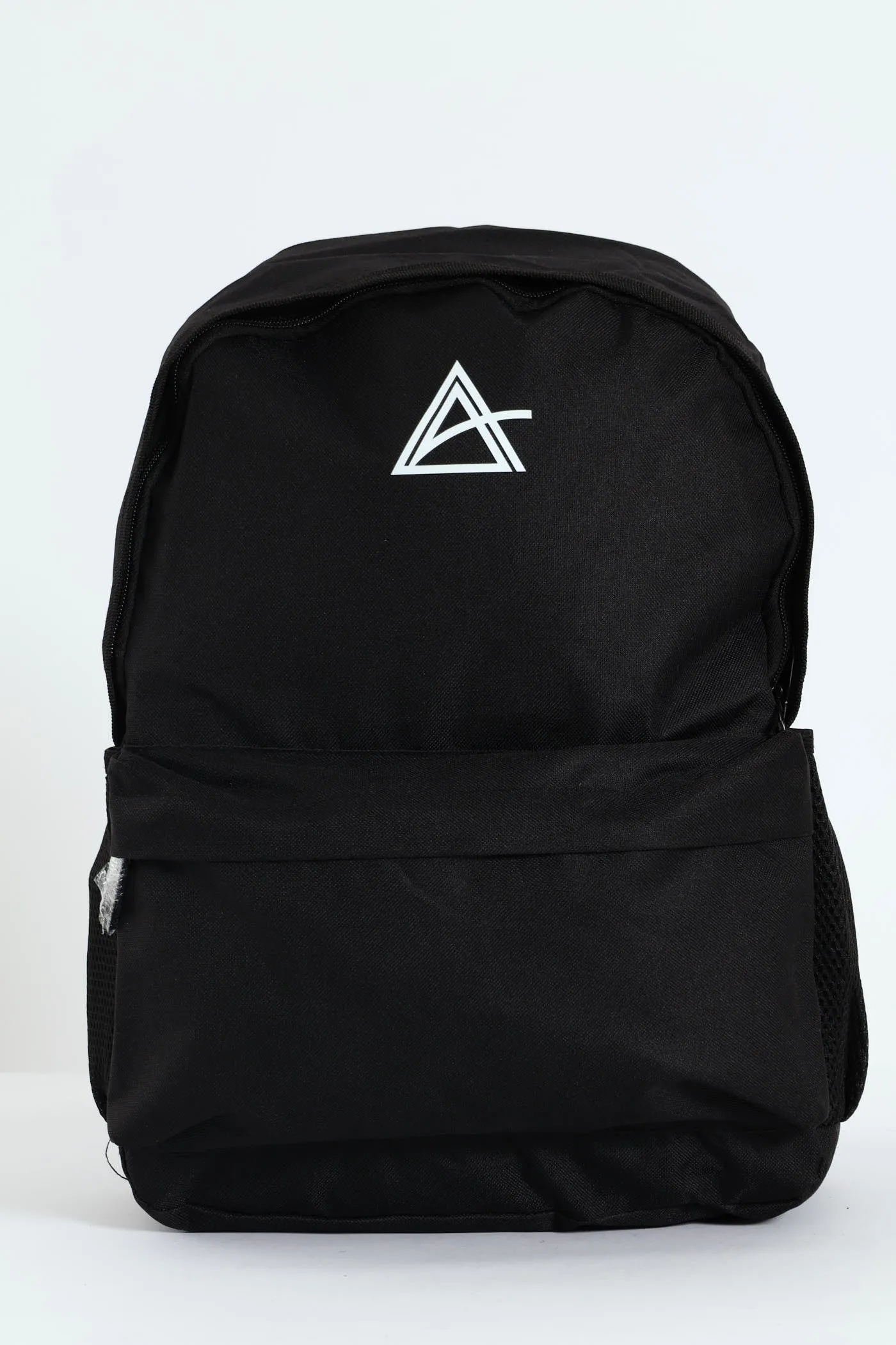 HD Triangle Print Backpack - Black
