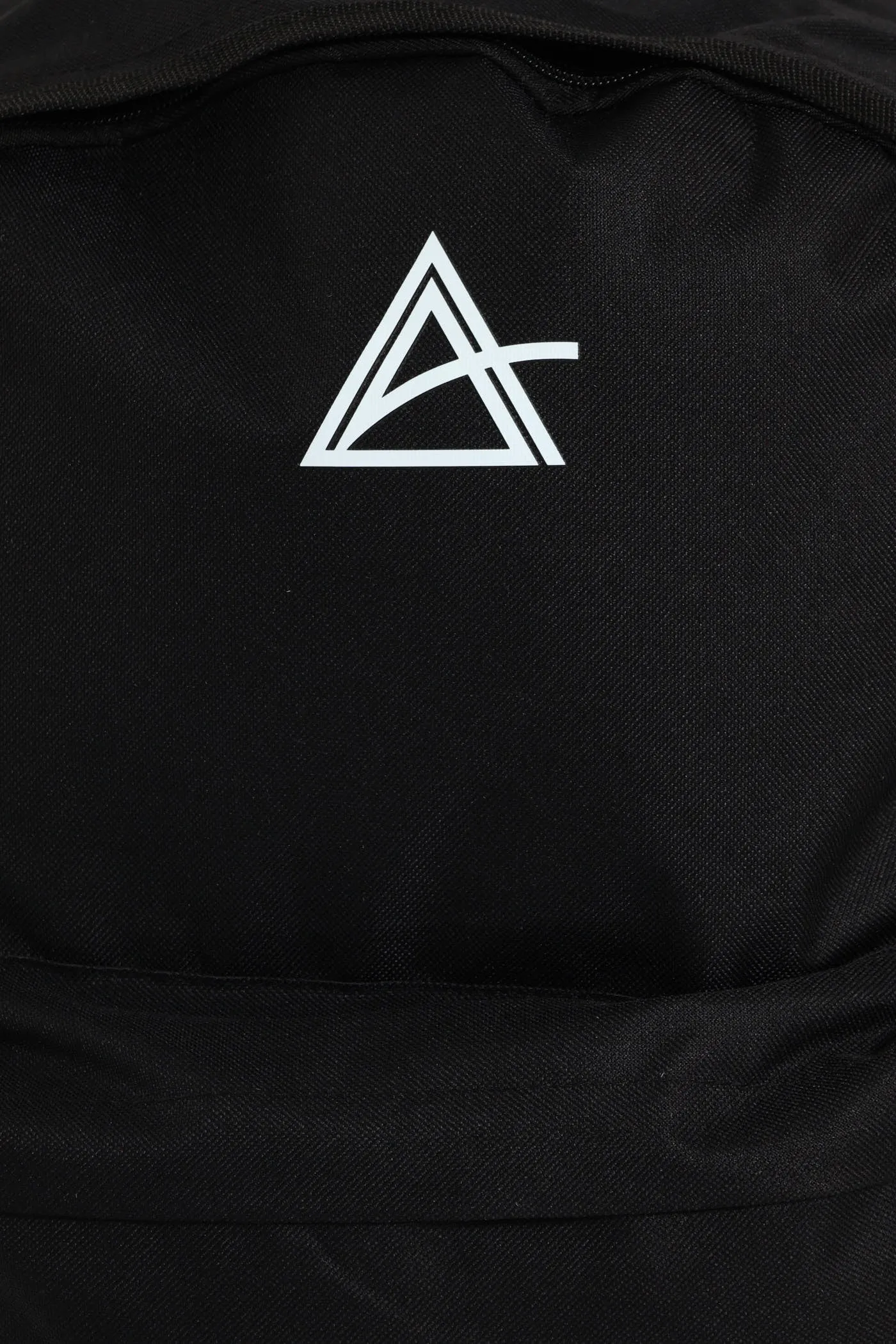 HD Triangle Print Backpack - Black
