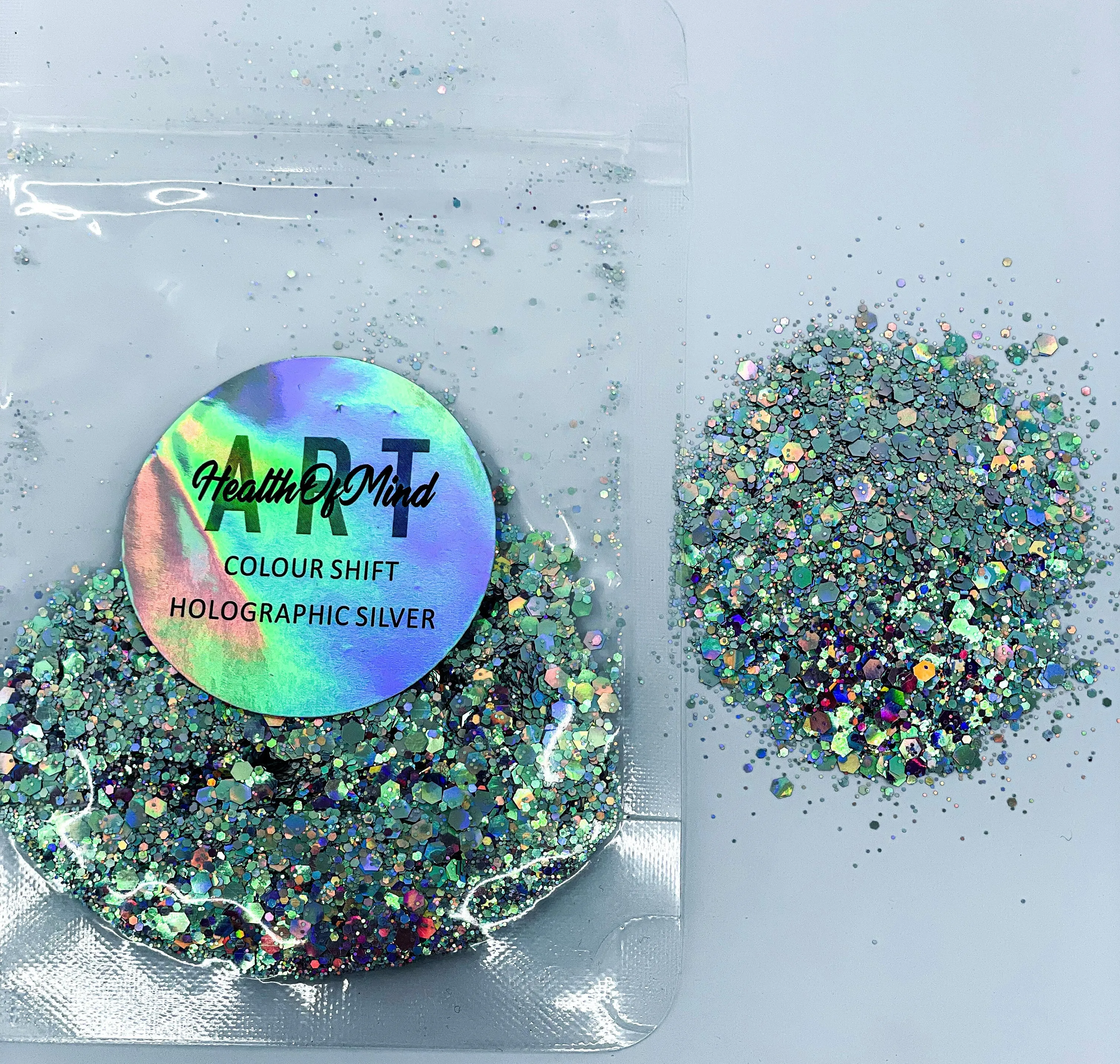 Holographic silver 15g