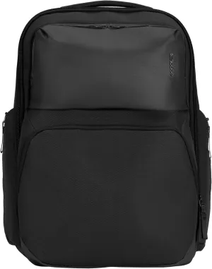 Incase A.R.C. Commuter Pack - Business Travel Backpack for Men & Women - Lightweight Carry On Laptop Bag for 16-inch MacBook Computer or iPad - TSA Approved (17.5in x 11.4in x 6.2in, 19.5L) Black