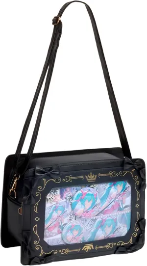 Ita Bag for Girl Anime Shoulder Crossbady Bag with Pin Display for Cosplay