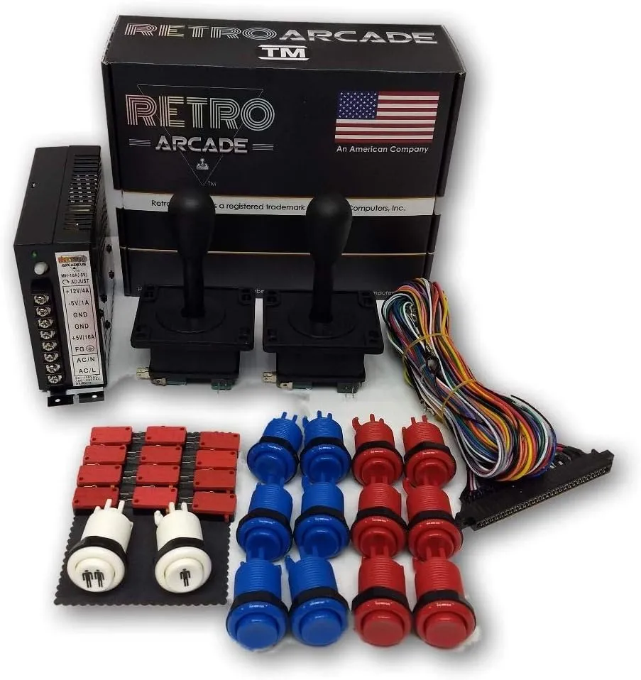 Jamma 815-IN-1, Mame, Retro PI Classic Arcade Multigame - Multicade Arcade Cocktail Game Control kit