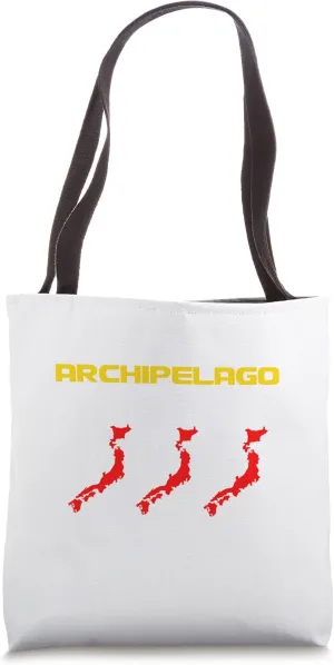 Japanese Urban Aesthetic Archipelago Japan Tote Bag