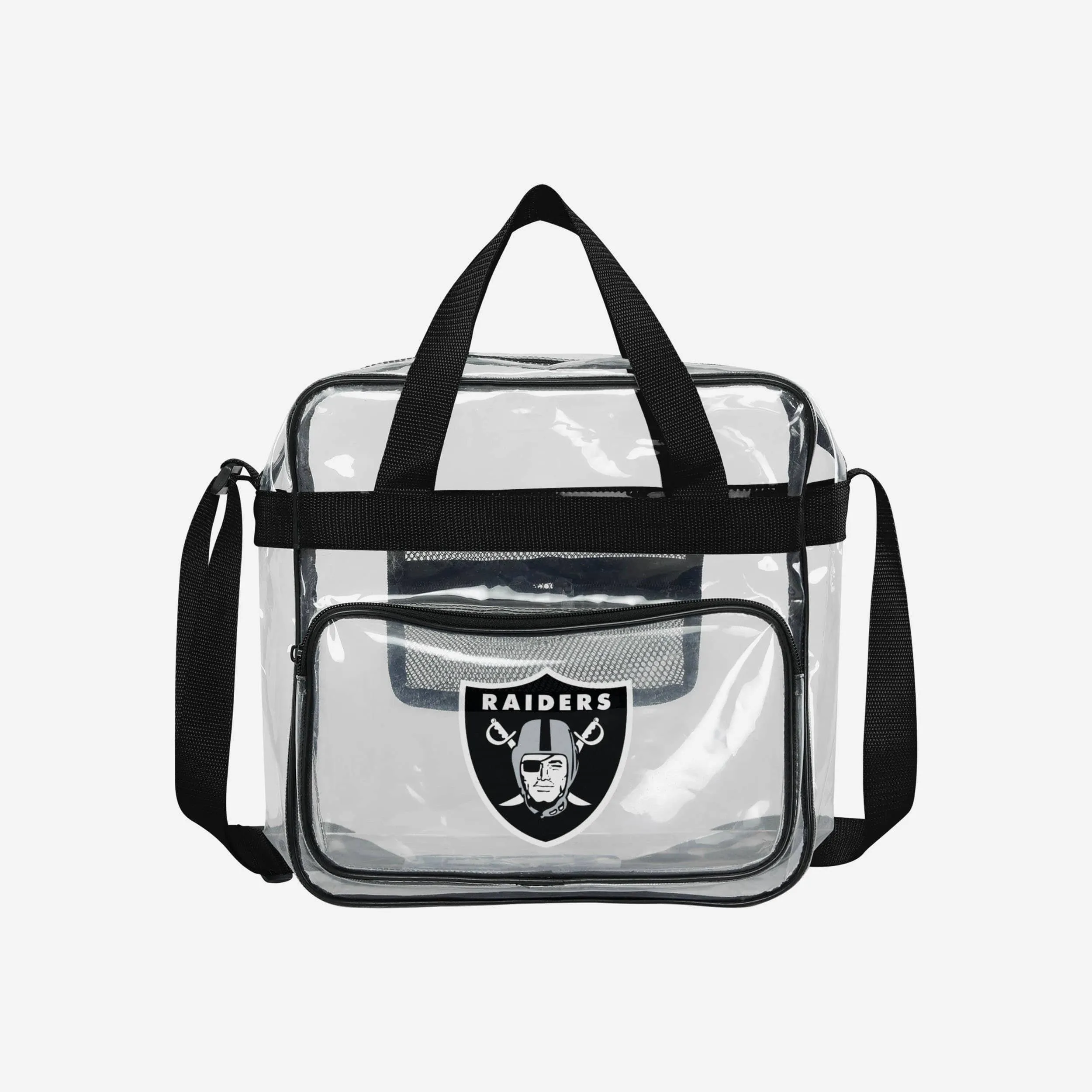 Las Vegas Raiders Clear Messenger Bag