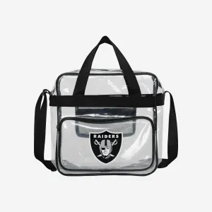 Las Vegas Raiders Clear Messenger Bag
