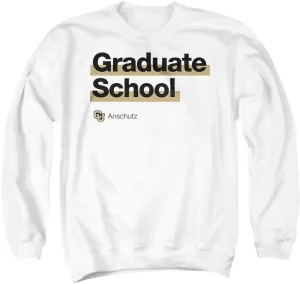 LOGOVISION University of Colorado Anschutz Medical Campus Graduate School Bold Unisex Adult Crewneck Sweatshirt