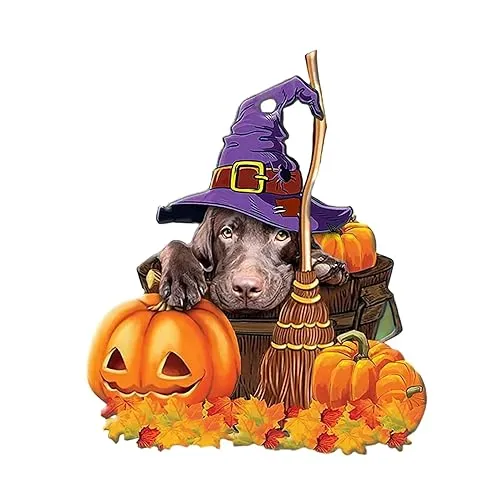 LOOM TREE® Halloween Pumpkin Halloween Decor Car Home Pendant for Table Home Cafes Style A | Parts & Accessories | Car & Truck Parts | Exterior | Exterior Door Handles