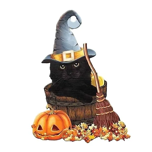 LOOM TREE® Halloween Pumpkin Halloween Decor Car Home Pendant for Table Home Cafes Style F | Parts & Accessories | Car & Truck Parts | Exterior | Exterior Door Handles