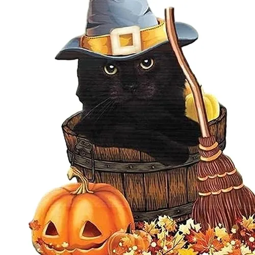 LOOM TREE® Halloween Pumpkin Halloween Decor Car Home Pendant for Table Home Cafes Style F | Parts & Accessories | Car & Truck Parts | Exterior | Exterior Door Handles