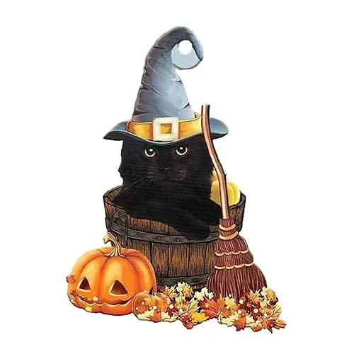 LOOM TREE® Halloween Pumpkin Halloween Decor Car Home Pendant for Table Home Cafes Style F | Parts & Accessories | Car & Truck Parts | Exterior | Exterior Door Handles