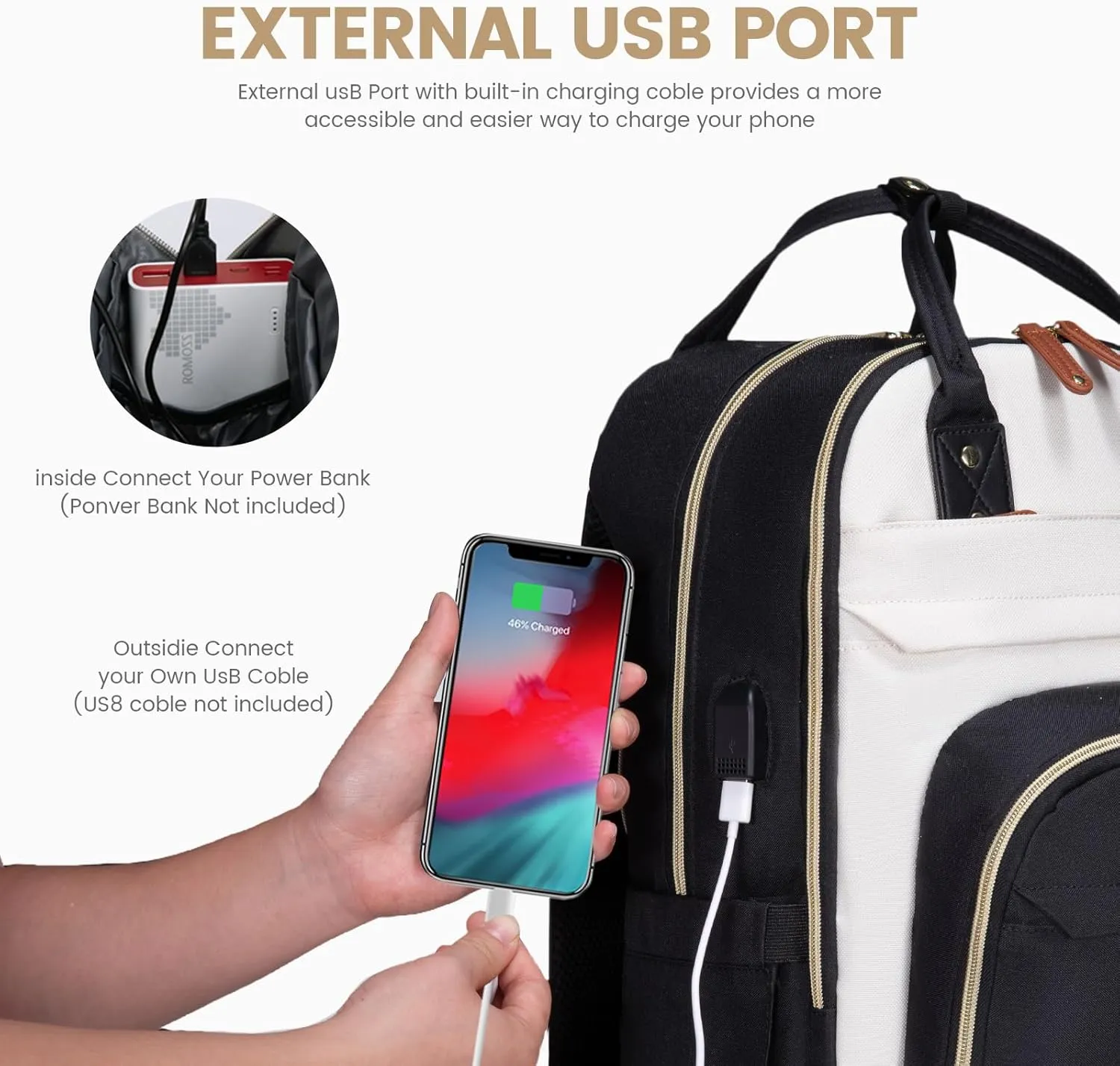 LOVEVOOK Laptop Backpack Women,Large Capacity 15.6 inch Laptop Bag Travel Backpack for Women,Computer Work College Teacher Backpacks with USB Port,Waterproof Personal Item Backpack Casual Daypack