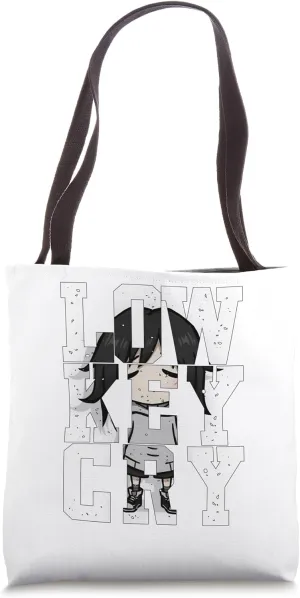 Low Key Cry Emo Pastel Goth Kawaii Punk Tote Bag