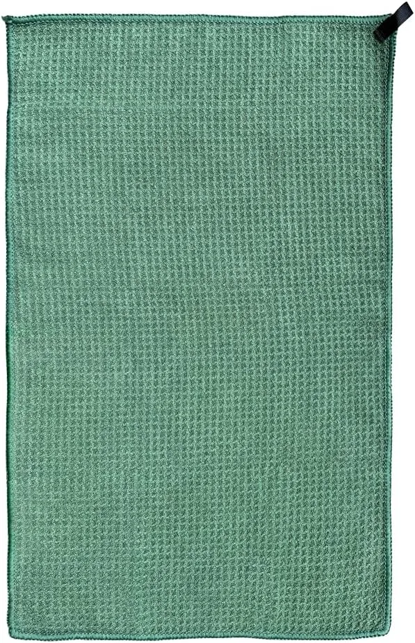 Lunatec Premium Waffle Weave Microfiber Travel Towel. Quick Drying Travel Essential Camping Towel.
