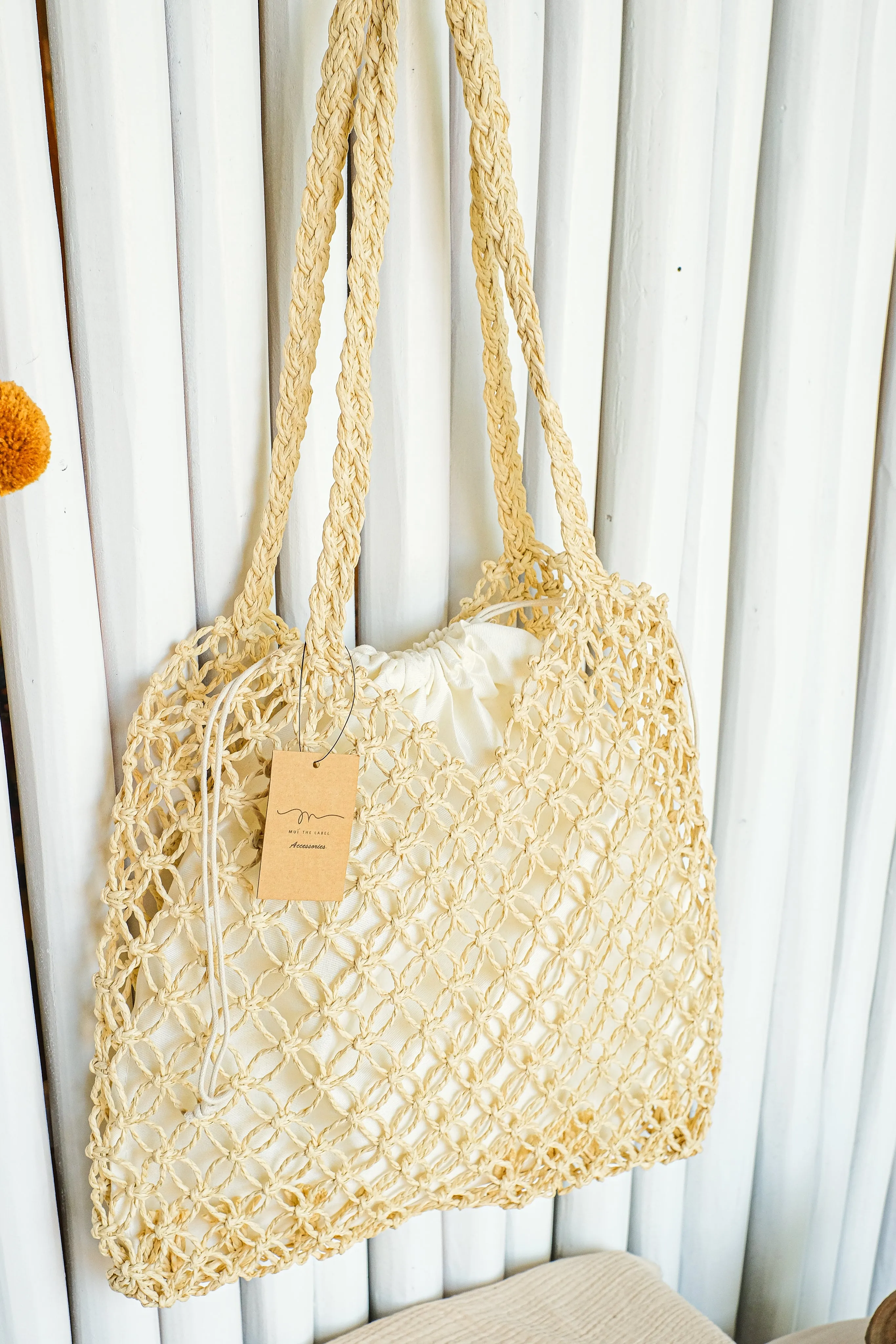 Macrame Tote Bag