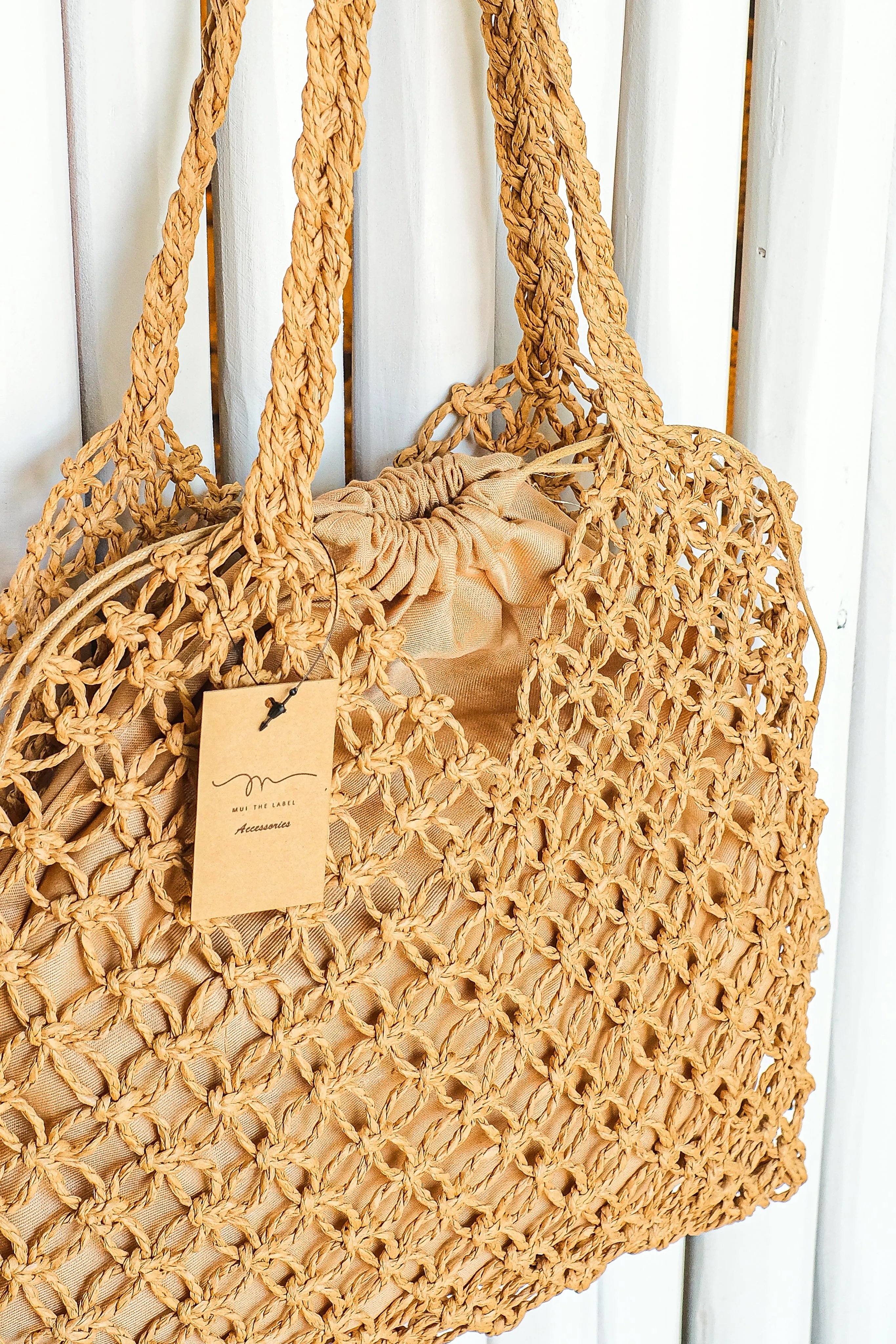 Macrame Tote Bag