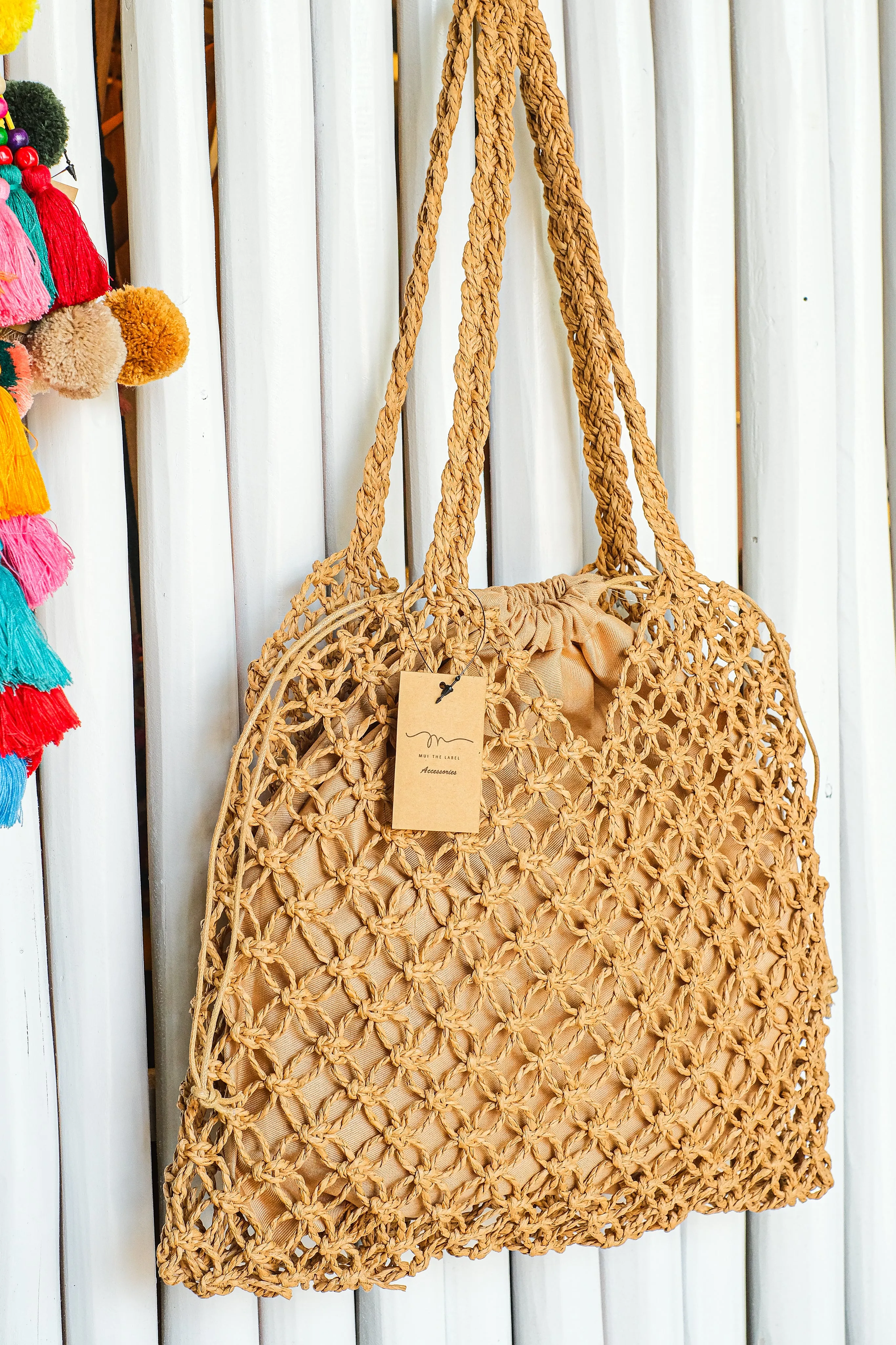 Macrame Tote Bag