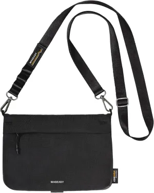 MAGEASY Small Crossbody Bag - Water-Resistant Small Sacoche Bag | Fit 6.9" Phone, Keys, Earbuds, Passport & More - 2L Sacoche
