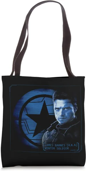 Marvel The Falcon and the Winter Soldier James Barnes Tote Bag