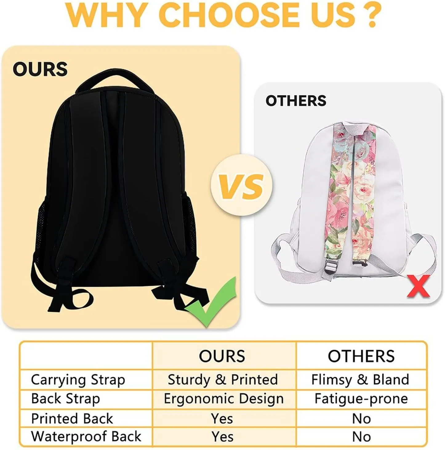 Mercuryelf Pig Backpack for Girls, 16 Inch Black Just a Girl Who Loves Pigs Backpacks for School, Cute Iightweight Bookbag for Kids