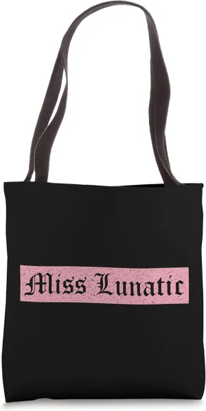 Miss Lunatic Pastel Gothic Kawaii Sarcastic Women Tote Bag