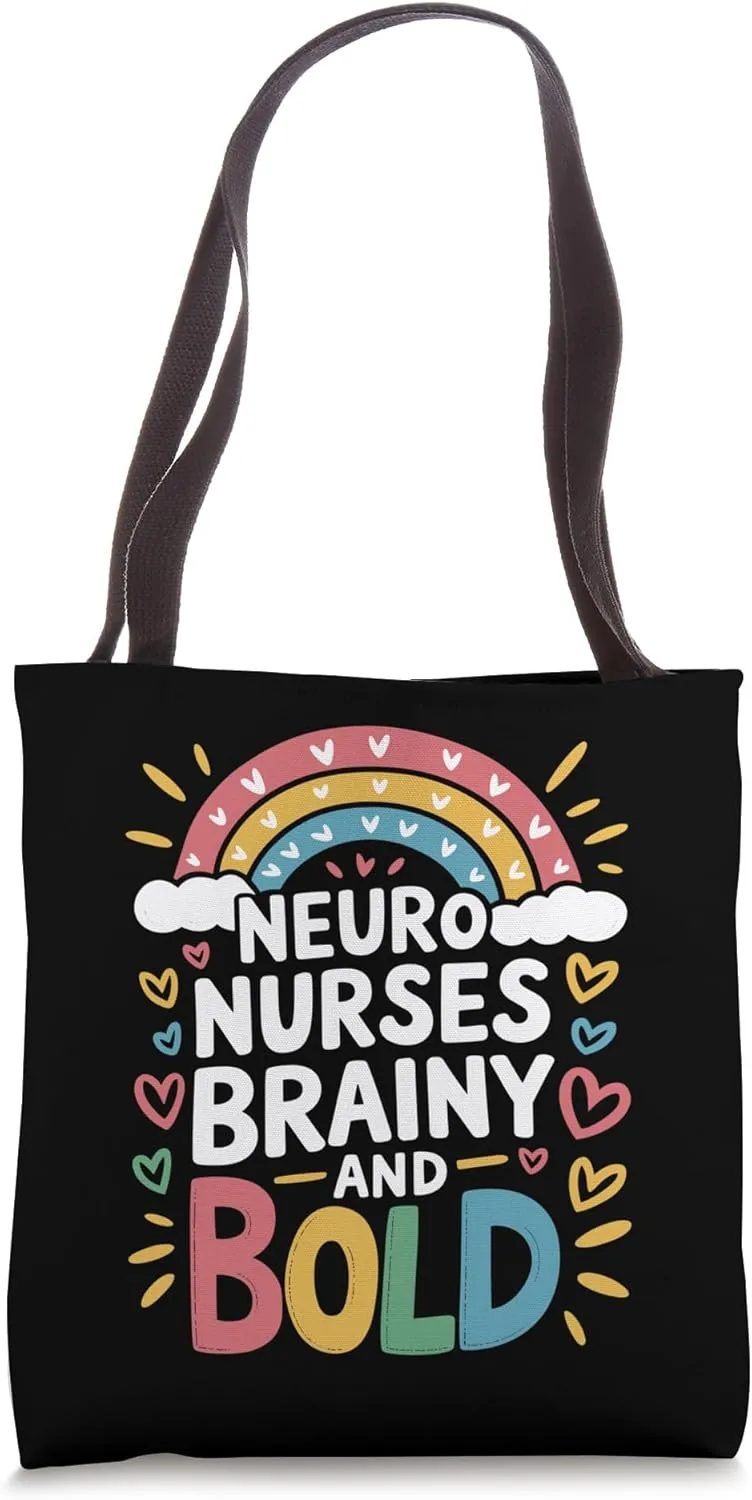 Neurosurgical Nurse design Neuro Nursing Neurology Nurse Tote Bag