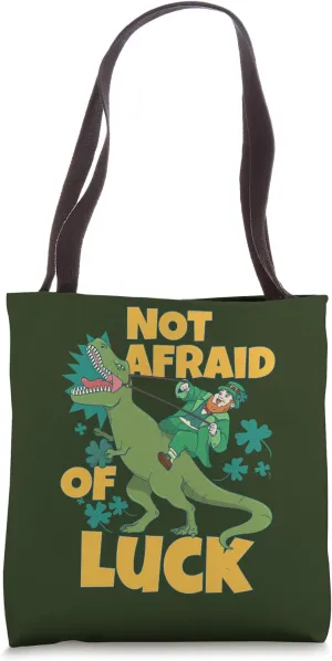 Not Afraid of Luck - Playful and Bold Design Tote Bag