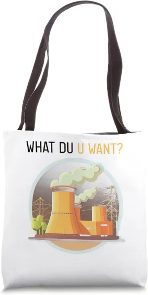 Nuclear Energy Quote for Nuclear Power Tote Bag