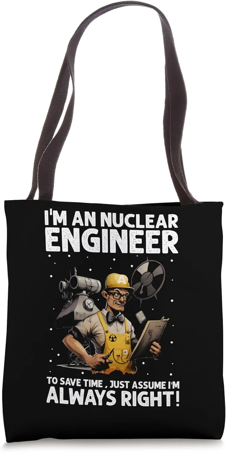 Nuclear Energy Quote for Nuclear Power Tote Bag