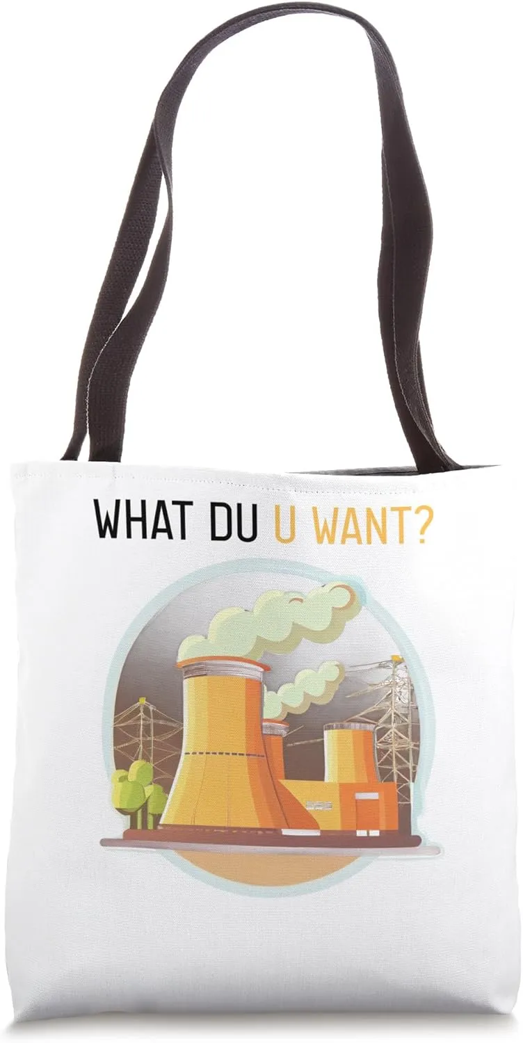 Nuclear Energy Quote for Nuclear Power Tote Bag