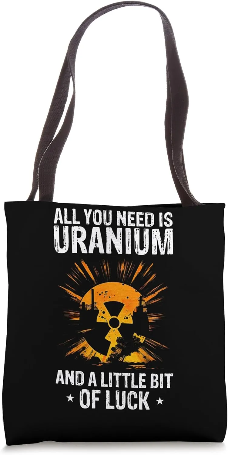 Nuclear Energy Quote for Nuclear Power Tote Bag