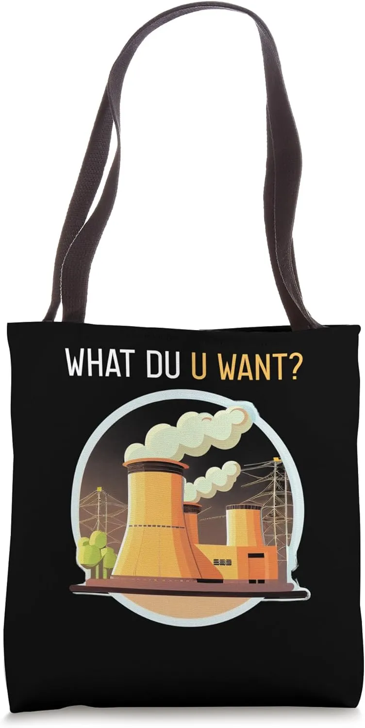 Nuclear Energy Quote for Nuclear Power Tote Bag