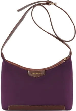 Nylon Crossbody for Women Large Casual Shoulder Bag Stitching Tote Satchel Bag Outdoor Commuter Handbag and Purse，bag733OWOISS