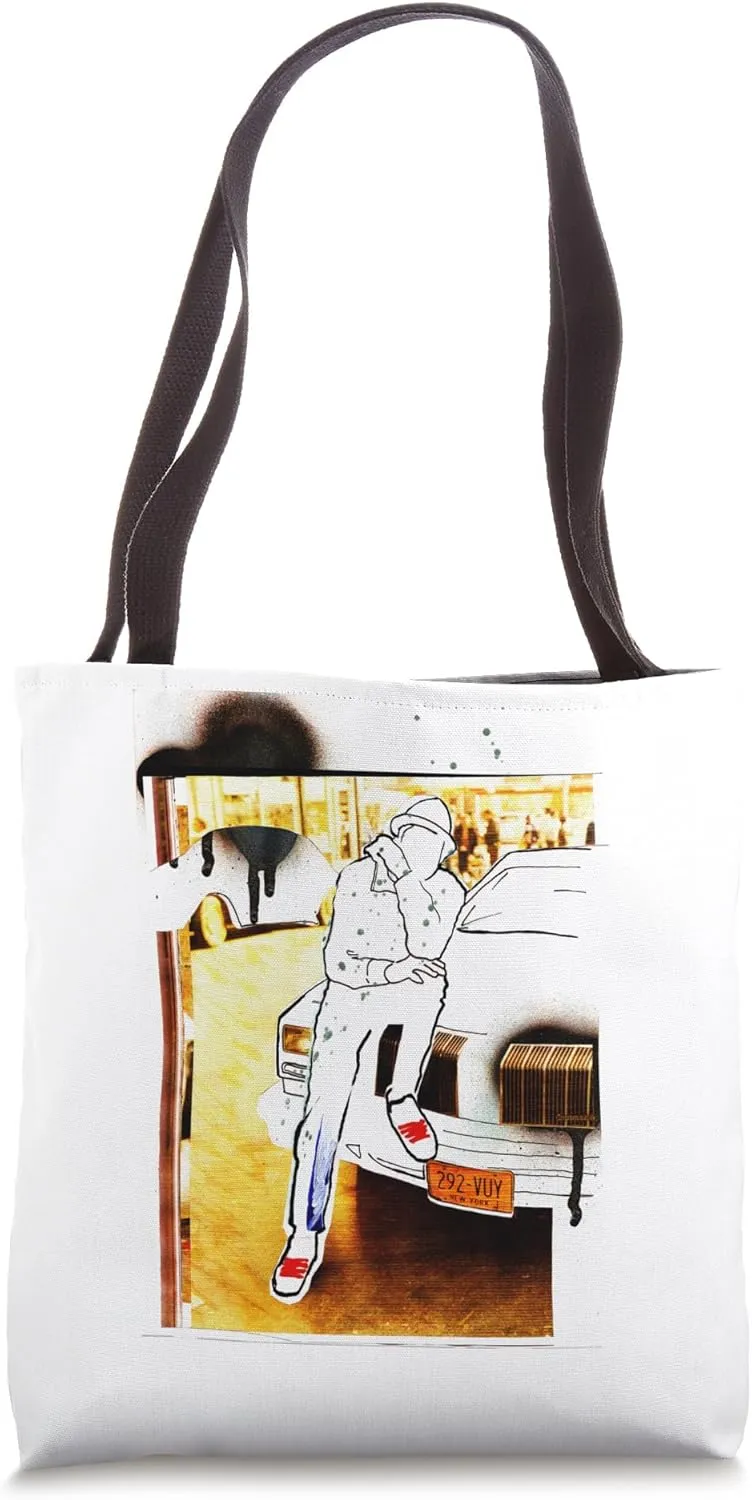Old's Kool Signature Lines Lean Classic Car Cool Stance Tote Bag