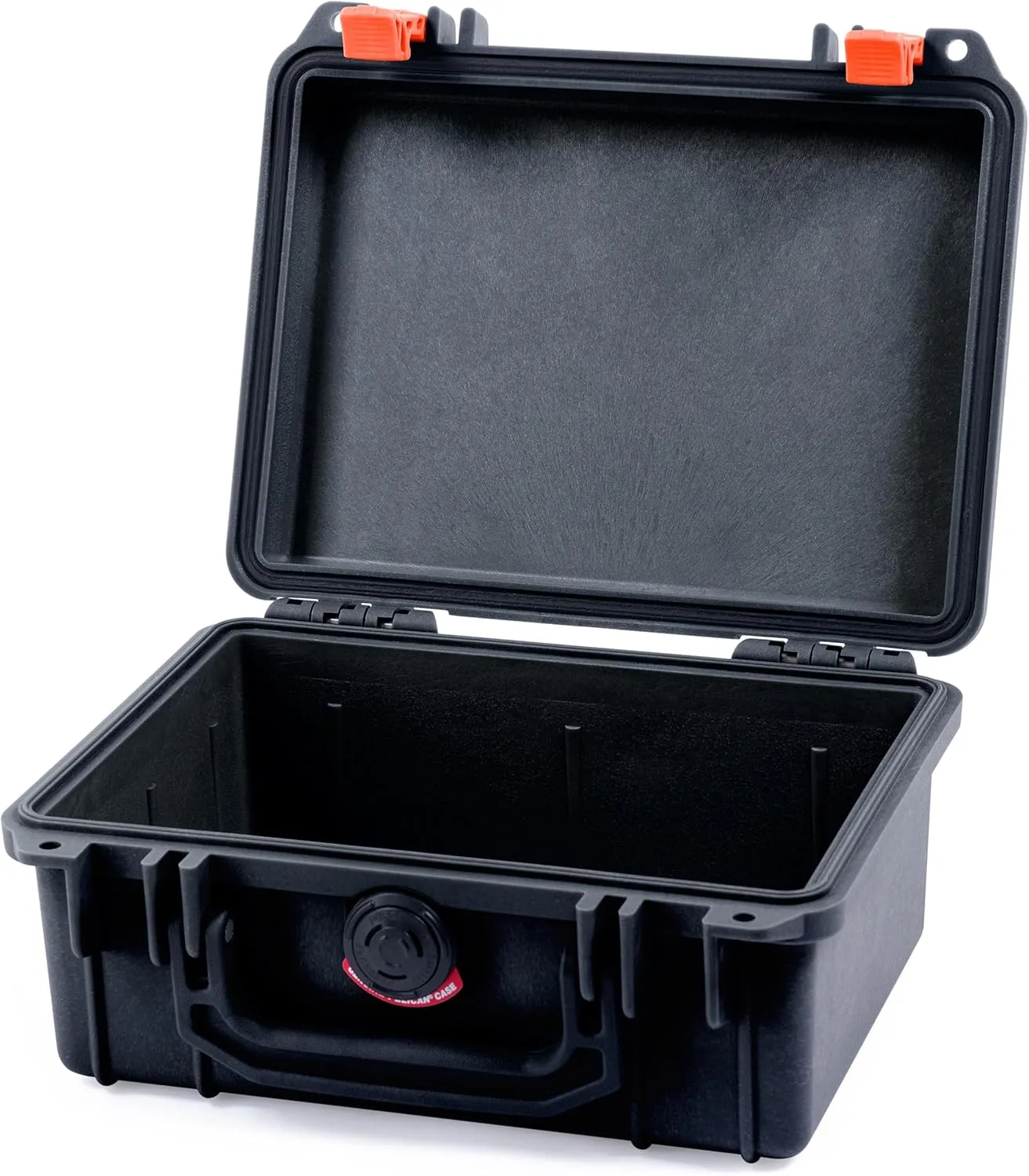 Pelican 1150 Case, Black with Orange Latches, None (Case Only)