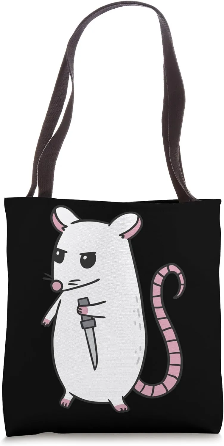 Psycho Rat Tote Bag