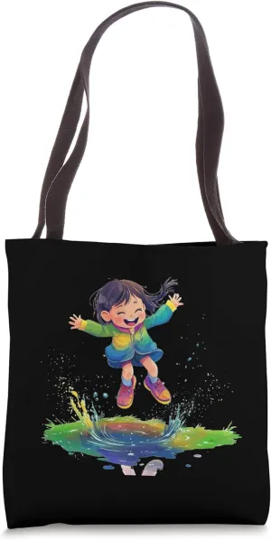 Puddle Jumping Fun for the Bold and Adventurous Tote Bag