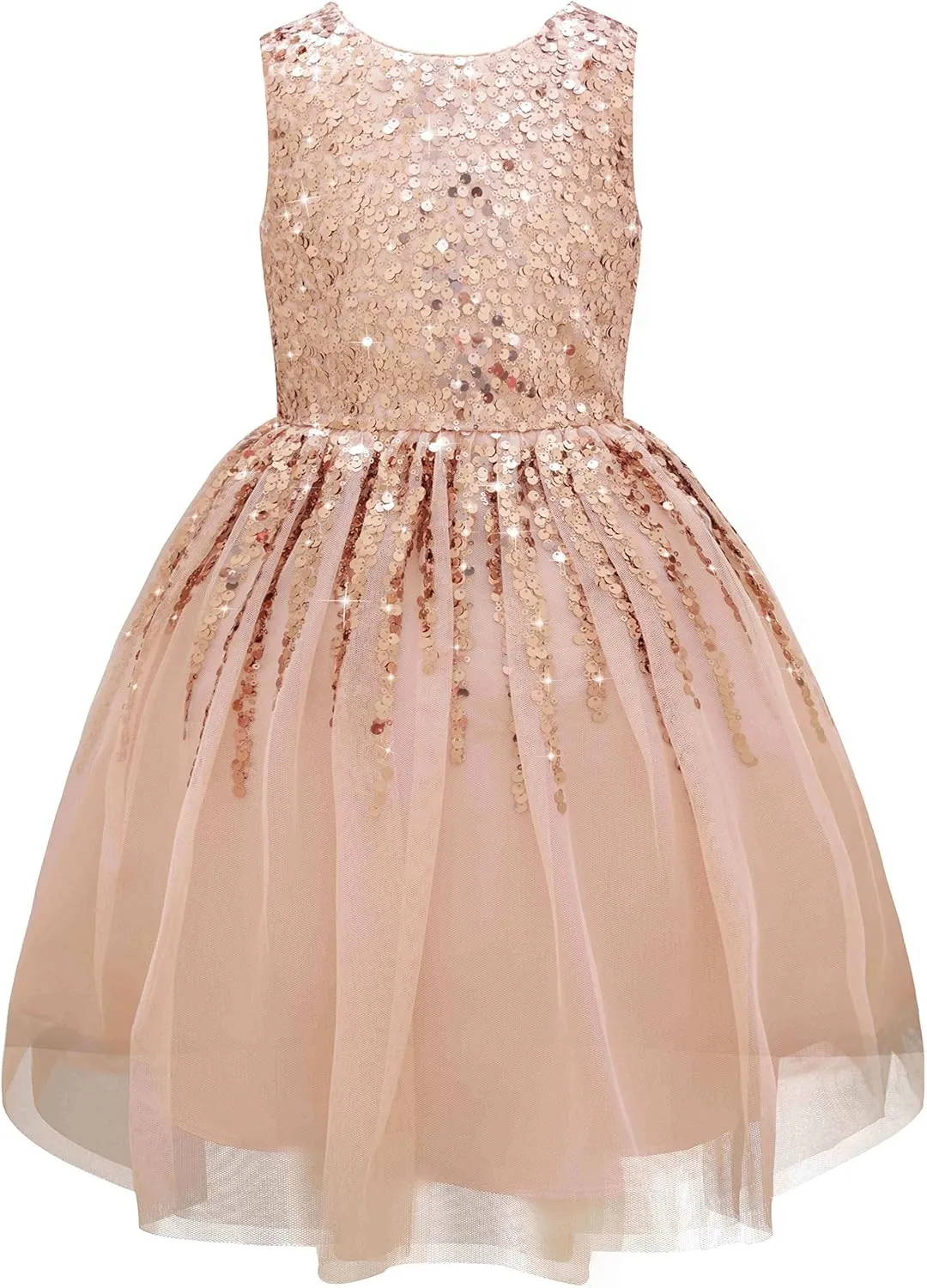 Rainbow Dress for Girls Easter Spring Lace Tulle Mesh Grils Summer Dress Flower Girls Party Dance Dress for Little Girls