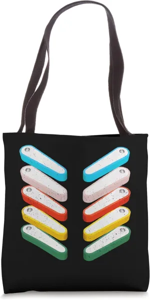 Retro Distressed Pinball Flippers Game Art Tote Bag