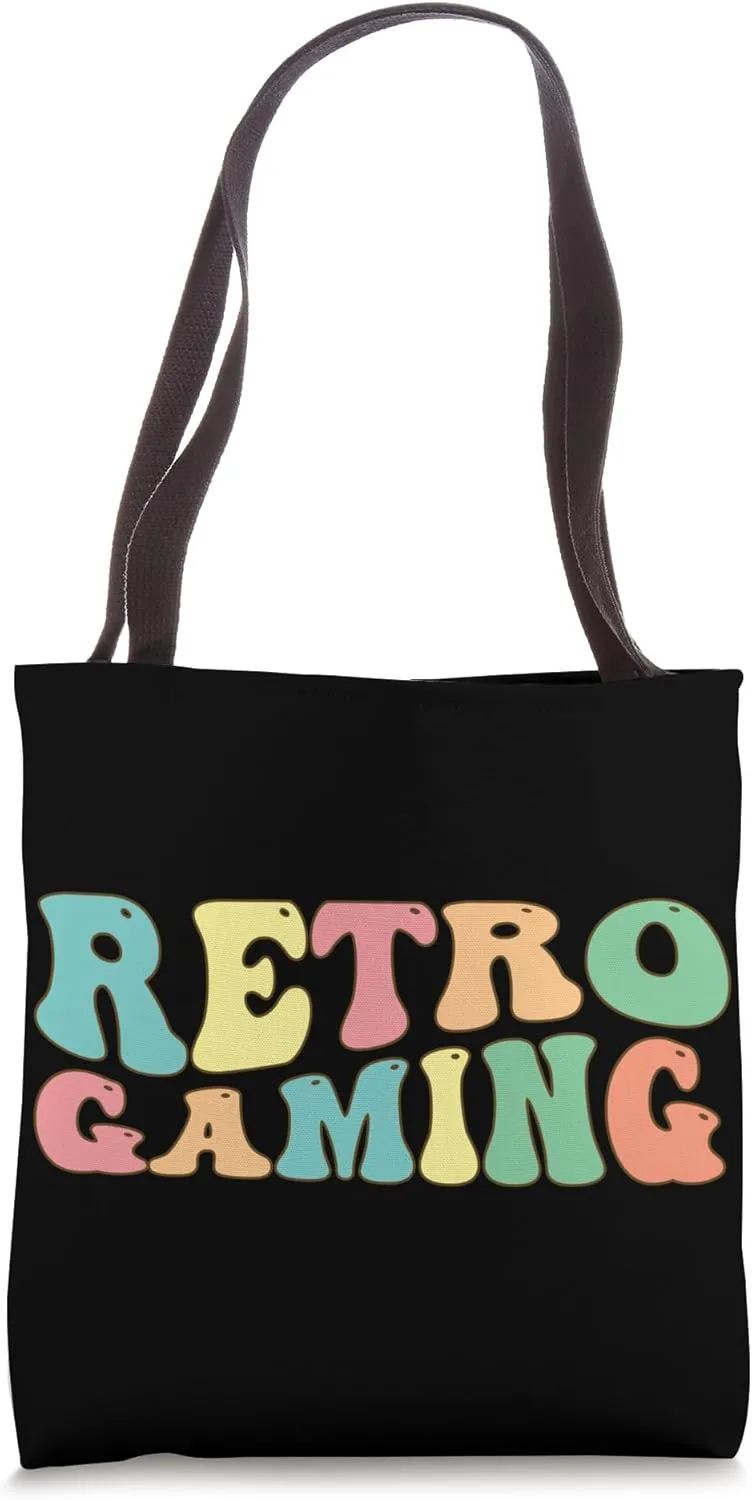 Retro Gaming Retro Gamer Vintage Gaming Arcade Tote Bag