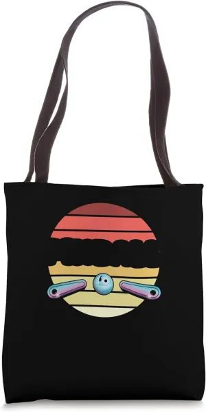Retro Pinball Arcade Machine Pinball Wizard Pinball Player Tote Bag