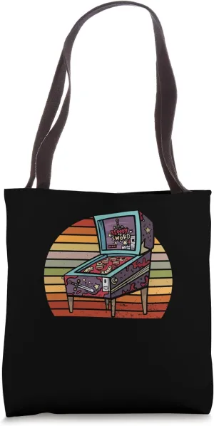 Retro Pinball Arcade Machine Pinball Wizard Pinball Wizard Tote Bag