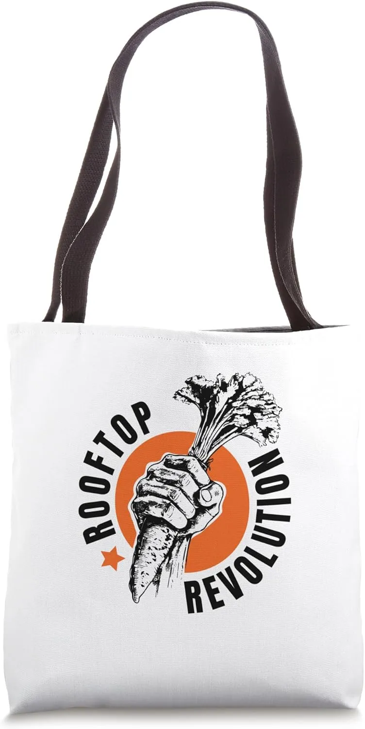 Rooftop Revolution Carrot Tote Bag