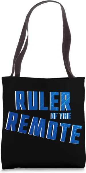 Ruler Of The Remote Bold Statement Tote Bag
