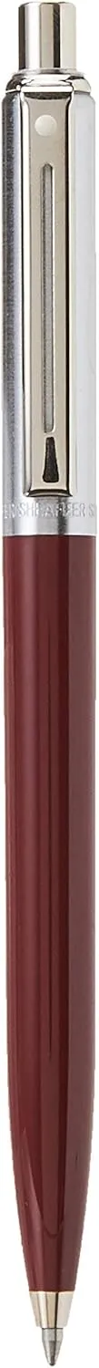 Sheaffer Sentinel Burgundy Ballpoint Pen with Chrome Trim