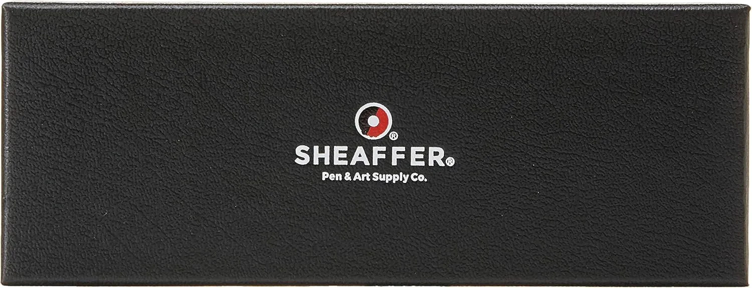 Sheaffer Sentinel Burgundy Ballpoint Pen with Chrome Trim