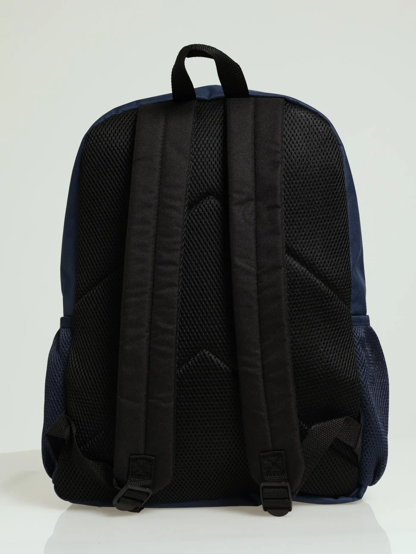Side Branding Backpack - Navy