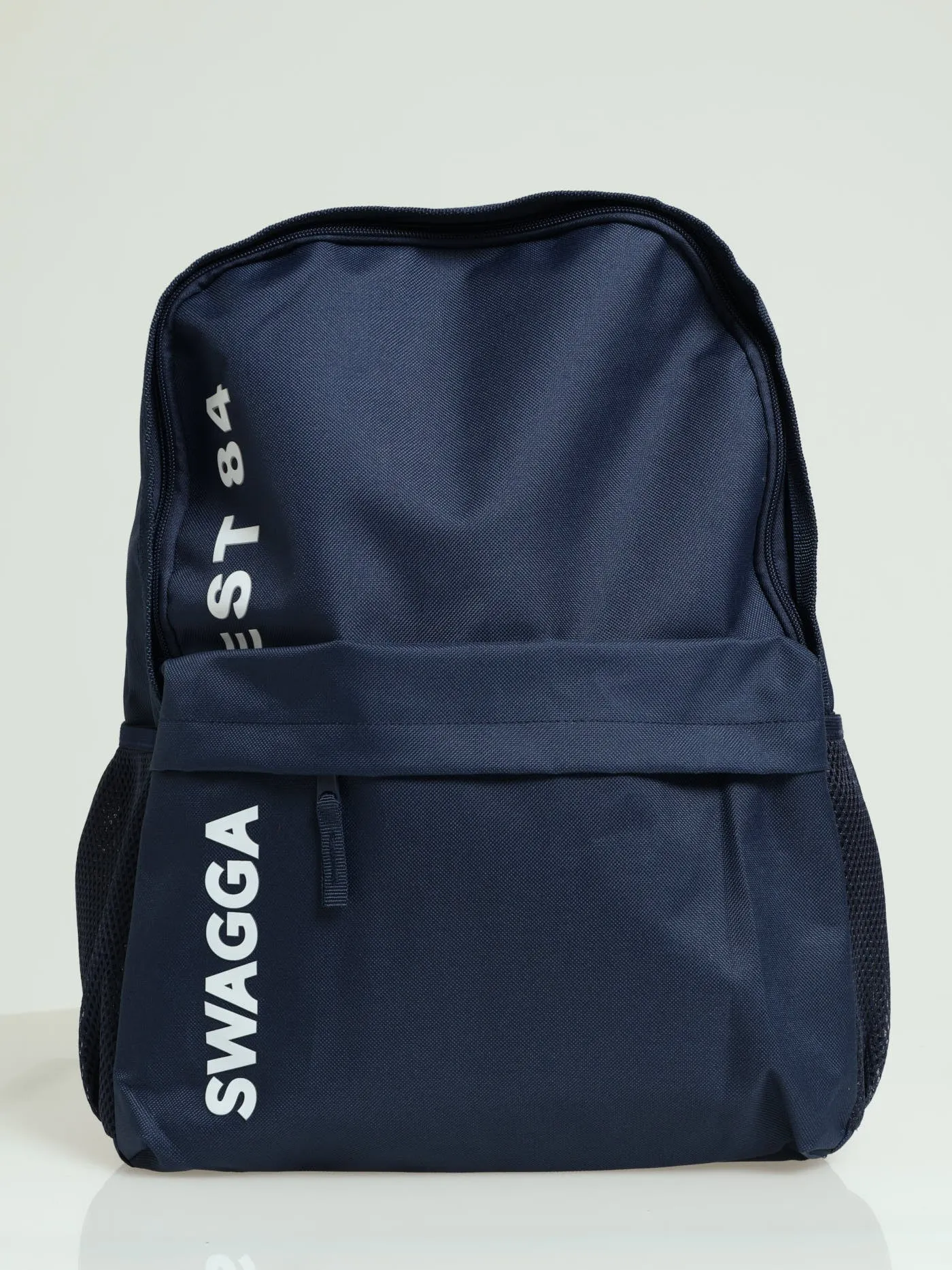 Side Branding Backpack - Navy